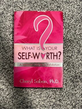 What Is Your Self-Worth? by Cheryl Saban - Pink Hardcover